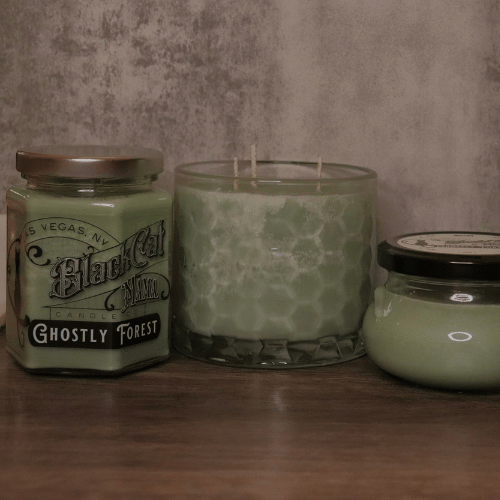 Ghostly Forest Candle